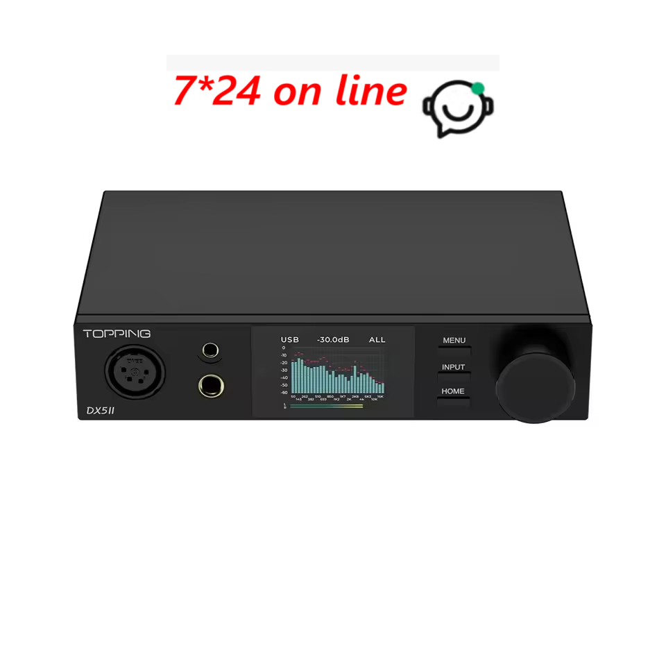 Headphone Amplifier Dac - TOPPING DX5 II 완전 밸런스형 DAC