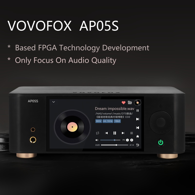 Audio Without Music - VOVOFOX-HiFi AP05S 무손실 음악 플레이어 기반