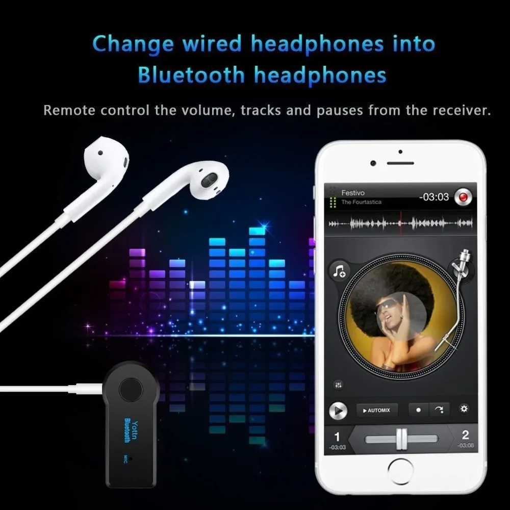 블루투스4.2 AUX 오디오 스테레오 음악 3.5mm  - Audio Without Music 리뷰 및 가격
