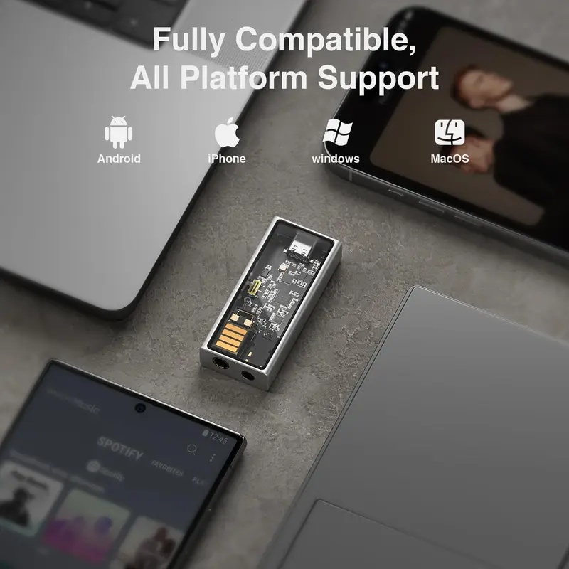 퀘스틸 M15C 고급 휴대용 USB DAC 헤드폰 앰프 - Audio Without Music 리뷰 및 가격