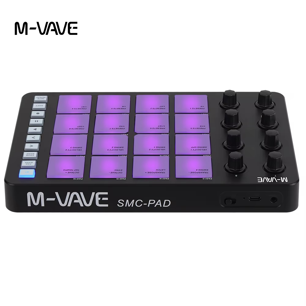M-VAVE SMC-PAD MIDI 블랙 컨트롤러 16 - Midi Controller Pad 리뷰 및 가격