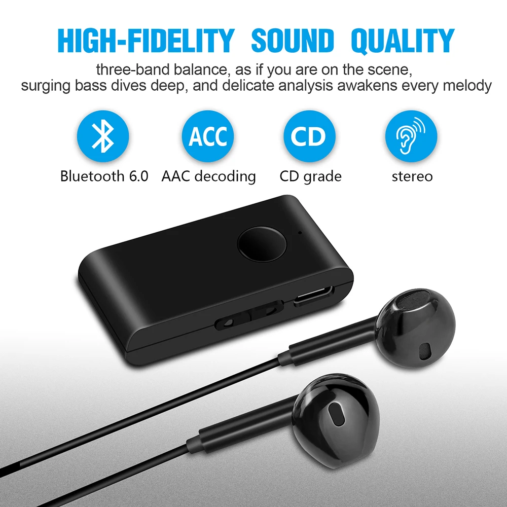 무선 오디오 어댑터 3.5mm 수신기 소음 감소 음악  - Audio Without Music 리뷰 및 가격